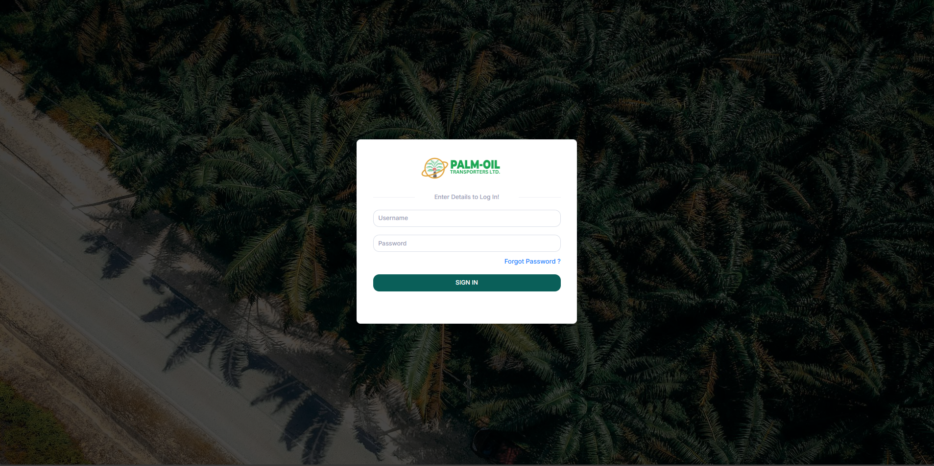 Palm Oil Transporters Ltd